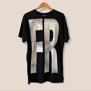 Aritzia Wilfred Free Black Bandana Shirt